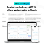Produktbeschreibungs-GPT für  höher Verkaufsraten in Shopify